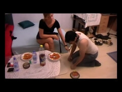 素人, 服従, 女, 足フェチ, ハードコア, 陵辱, ラフ, 奴隷