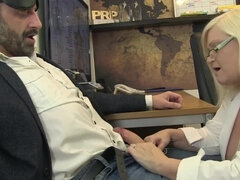 デカチン, デカパイ, フェラチオ, イギリス人, お婆さん, Hd, オナニー, 熟年