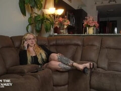 Arsch, Grosse titten, Blasen, Hundestellung, Selbstgemacht, Rasiert, Tätowierung, Titten