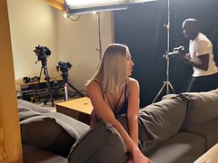 28-year-old Angelikas photo shoot gets out of control...