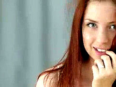 Enorme, Masturbación, Pelirrojo, Solo