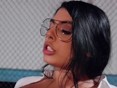 素人, フェラチオ, 巨乳な, バック, フェムドム, おもらし, 三人