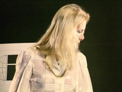 Arsch, Blondine, Spermaladung, Milf, Büro, Muschi, Titten, Vintage