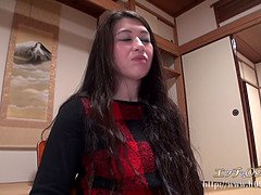Enthousiasteling, Aziatisch, Sperma, Japaans, Kut duiken, Geschoren, Nat, Vrouw