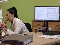 Loan4k. manager offers extra currency for wet vagina and hot woman agrees