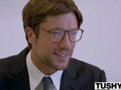 In den arsch, Arsch, Grosser schwanz, Blasen, Schwanz, Aufs gesicht abspritzen, Hardcore, Titten