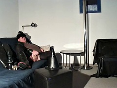 Enthousiasteling, Laarzen, Travestiet, Homo, Latex, Likken, Gezichtspunt, Shemale