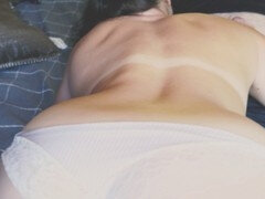 素人, フェラチオ, 茶髪の, 自家製, パンティ, 妻