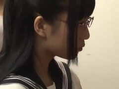 Asiático, Japonés, Lesbiana, Colegiala, Chorro, Maestra, Adolescente