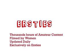 Ersties: Hairy Babe Exercises Before She Masturbates For The Camera: Amateur, Hardcore  Solo Porn