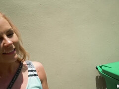 Amateur, Américain, Cul, Seins naturels, De plein air, Pov, Public, Nénés