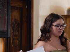 美女, デカパイ, 顔面騎乗, レズビアン, なめる, 淫乱熟女, オマンコ, ティーン