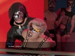 Adorable, Cul à la bouche, Gros cul, Sucer une bite, Couple, Jeux, Masque, Fête