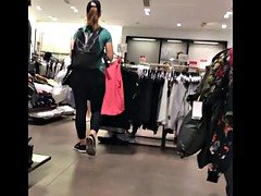 大学生, スパンデックス, ティーン, のぞき