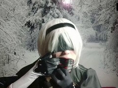 Inhale, nier automata, 2b