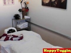 Asiatisch, Spermaladung, Handjob, Wichsen, Massage, Masturbation