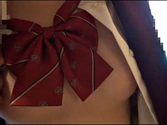 Amateur, Asiatique, Sucer une bite, Éjaculation interne, Hard, Japonaise, Nénés, Uniforme