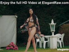 ElegantRAW Outdoor BBC Creampie for Mariska X