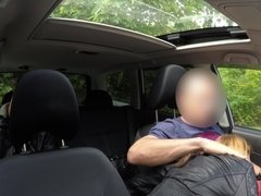 Grote mammen, Pijpbeurt, Auto, Penis, Tiener