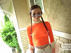 Grosser arsch, Blasen, Studentin, Sperma im mund, Hundestellung, Interrassisch, Weibliche ejakulation, Titten