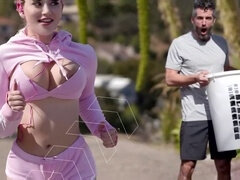 Mature, jerking off, dick play