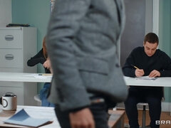 Cheating With The Cheater Part 2: Busty Redhead Scarlett Jones Drilled by Danny D