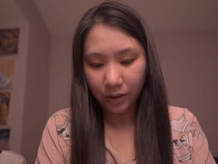 Amateur, Asiatique, Brunette brune, Chinoise, Mignonne, Femelle, Solo, Webcam