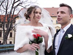 Blasen, Braut, Gehörnter ehemann, Hardcore, Reif, Geld, Realität, Jungendliche (18+)