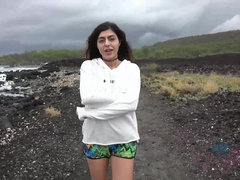 You start to fuck her in Maui but have to put that on hold for dinner