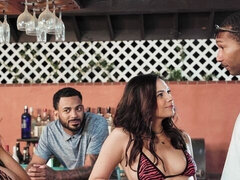 素人, ベッドルーム, デカチン, 黒人, バック, ハードコア, 異人種間, 淫乱熟女