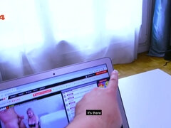 Leie, Braunhaarige, Spermaladung, Natürlichen titten, Realität, Tätowierung, Jungendliche (18+), Titten