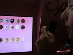 Leie, Schmutzig, Kleid, Freundin, Höschen, Pov, Titten, Nass