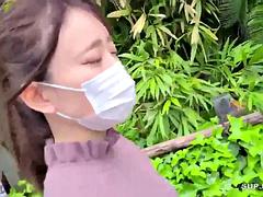 Anaal, Aziatisch, Lieveling, Grote lul, Pijpbeurt, Sperma, Japaans, Tieten likken