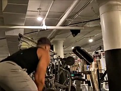 Enthousiasteling, Anaal, Grote lul, Pijpbeurt, Homo, Sportzaal, Masturbatie, Webcamera
