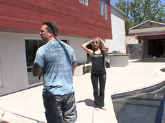 Faye Reagan is a true superstar even in BTS porn movies