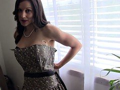 Brunette brune, Queue, Pov, Jarretelles, Adolescente