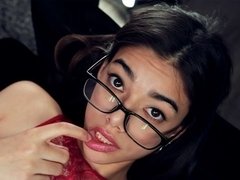 Cul, Gros cul, Sucer une bite, Tir de sperme, Branlette thaïlandaise, Hard, Fille latino, Adolescente