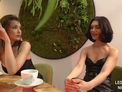 Sperma shot, Sperma in gezicht, Trio