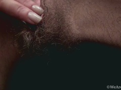 Morena, Peludo, Lesbiana, Lencería, Tatuaje