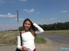 Leie, Braunhaarige, Hardcore, Latina, Im freien, Pov, Öffentlich, Realität