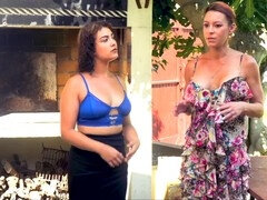 フェラチオ, 口内発射, フランス人, 淫乱熟女, タトゥー, パイ刷り