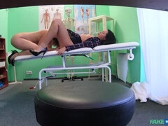 Stellung 69, Blasen, Hundestellung, Handjob, Lecken, Krankenschwester, Büro, Muschi