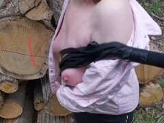 Sadomasochismus, Fesselspiele, Domination, Öffentlich, Bestrafung, Patschen, Sklave, Hintern versohlen