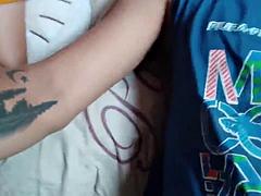 Enthousiasteling, Grote lul, Sperma shot, Hd, Openbaar, Spaans