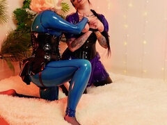 Enthousiasteling, Bondage discipline sadomasochisme, Huisgemaakt, Latex, Meesteres, Realiteit, Slaaf, Zweeds