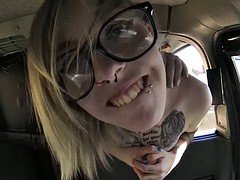 Blonde, Lunettes, Hard, Réalité, Tatouage