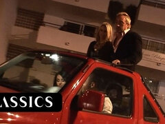 お尻, ブロンド, 口内発射, バック, フランス人, 手コキする, 小柄, オッパイの