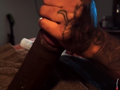 Two trannys fuck a black and a white guy on the sofa