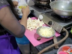 18 años, Anal, Culo grande, Sexo duro, Indio, Cocina, Tetas naturales