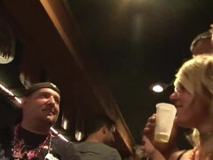 Chelsea Local Girl Eating Pussy In Public In A Bar - Small tits